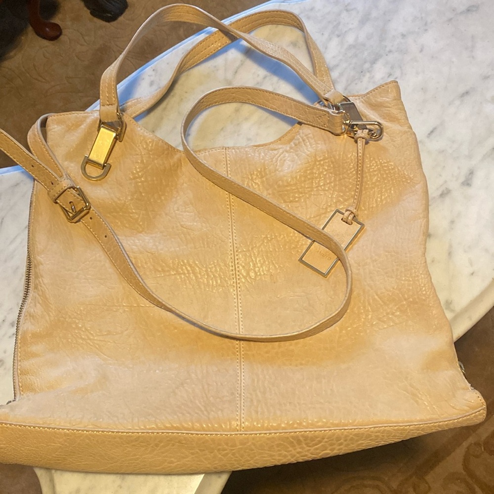 Like New Cond. Slouchy  Tote W/Removable Shoulder Strap All Leather